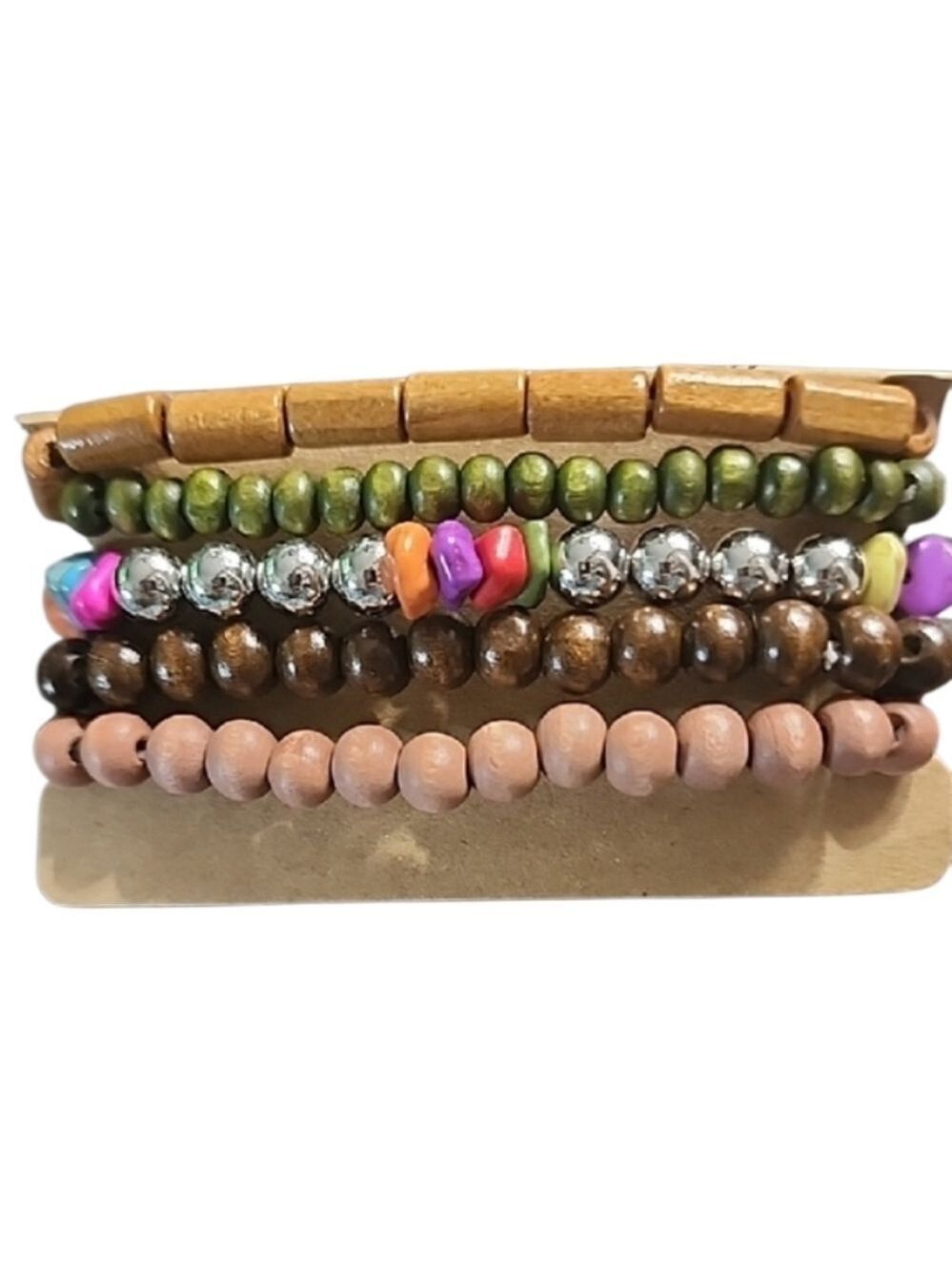 Bohemian Beaded Bracelet Set Colorful